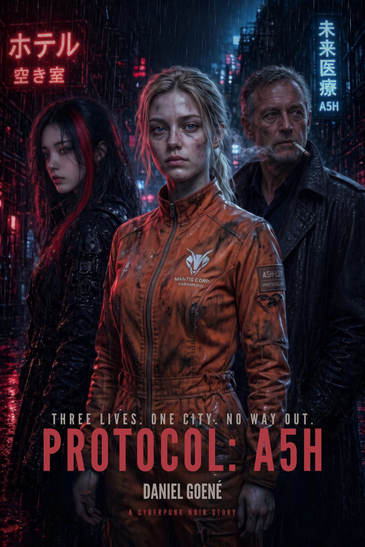 Cover of PROTOCOL: A5H by Daniel Goené.
